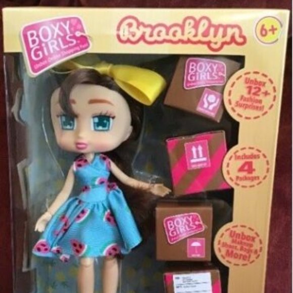 Boxy Girls Brooklyn 8" Fashion Girls Doll with 4 Surprise Boxes - Picture 1 of 2